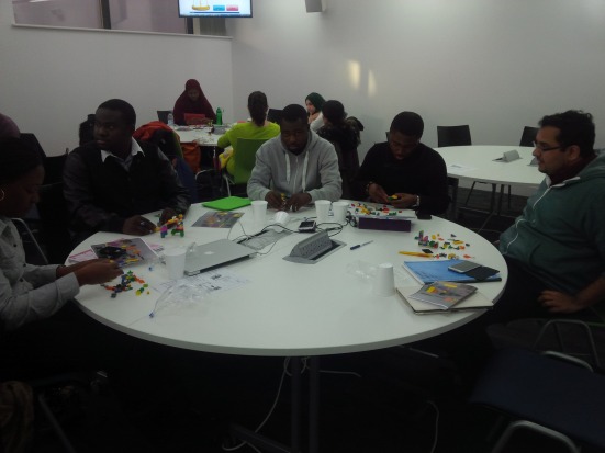 Group Workshop on Series Lego BY Dr Maria Griffith